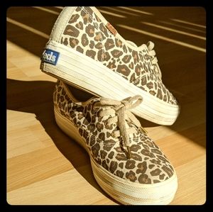 KEDS® Cheetah/ Leopard Canvas
